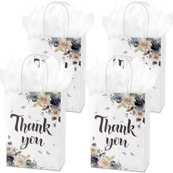 "Thank You" Gift Bags and Note Cards Set, 10 of Each - Picture 6 of 6